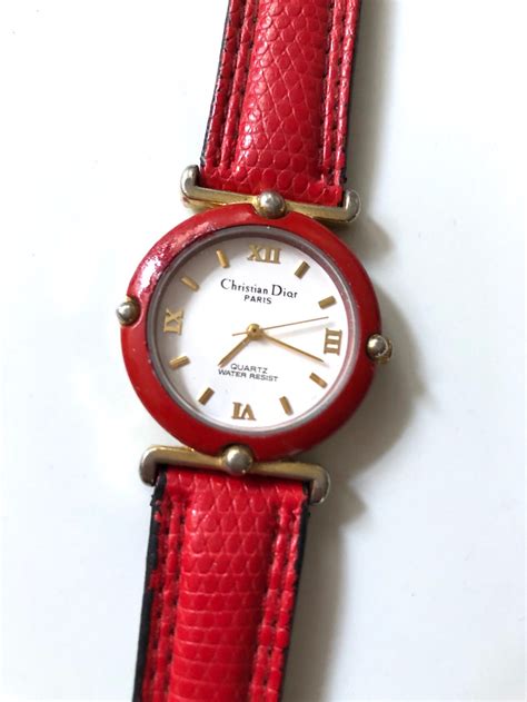 christian dior watch vintage|christian dior vintage ladies watch.